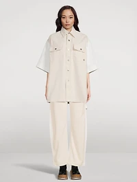 Straight-Leg Utility Jeans