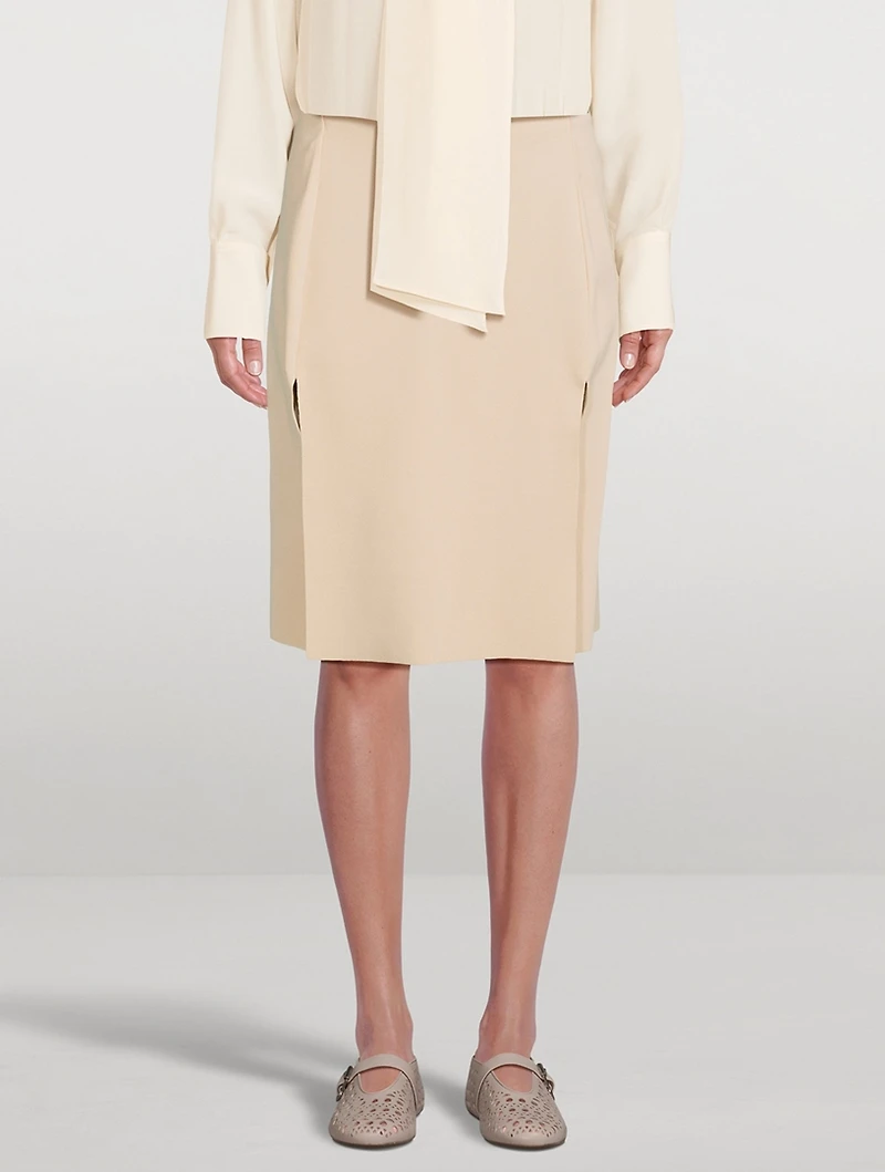 Compact Knit Skirt
