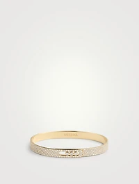 Move Noa 18K Gold Pavé Diamond Bangle
