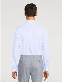 Cotton Long-Sleeve Dress Shirt