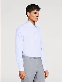 Cotton Long-Sleeve Dress Shirt