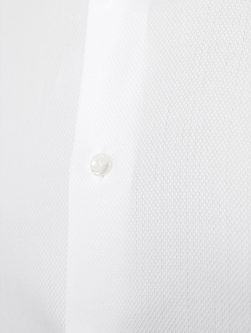 Cotton Textured Dress Shirt