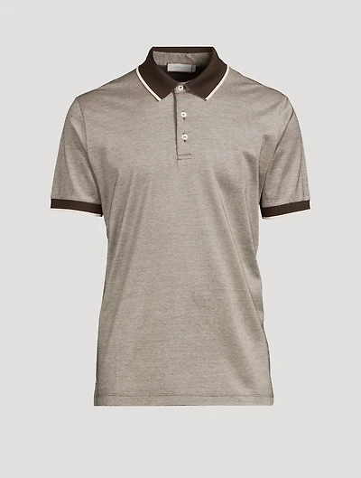 Cotton Short-Sleeve Polo Shirt