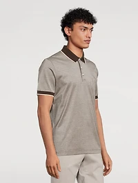 Cotton Short-Sleeve Polo Shirt