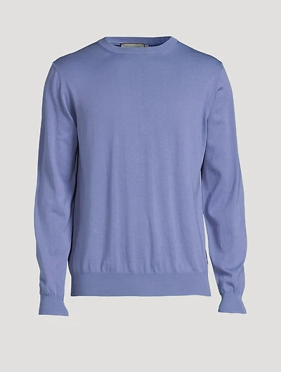 Crewneck Cotton Sweater