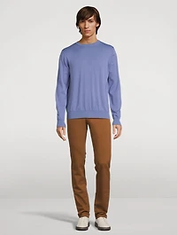 Crewneck Cotton Sweater