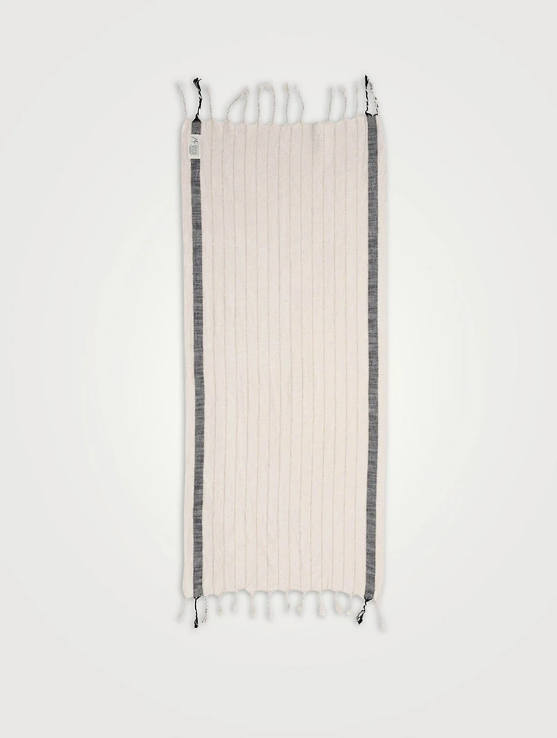 Turkish Hand Towel In Stripe Print
