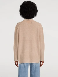 Everywear Bouclé Cashmere Cardigan