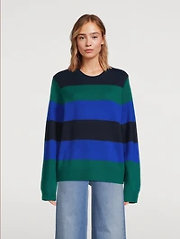 Striped Cashmere Sweater