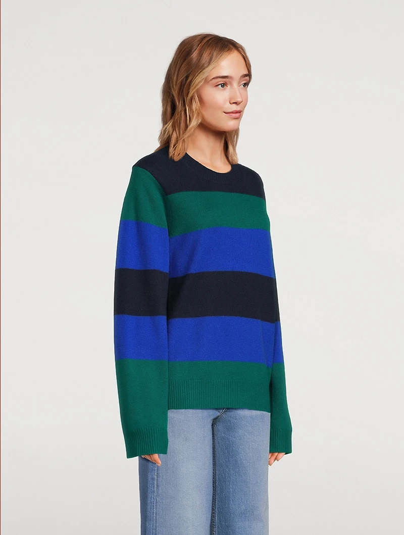 Striped Cashmere Sweater