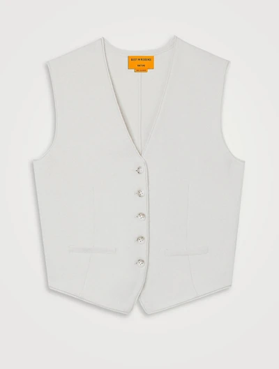 Tailored Cashmere Vest
