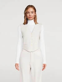 Tailored Cashmere Vest