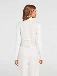 Tailored Cashmere Vest