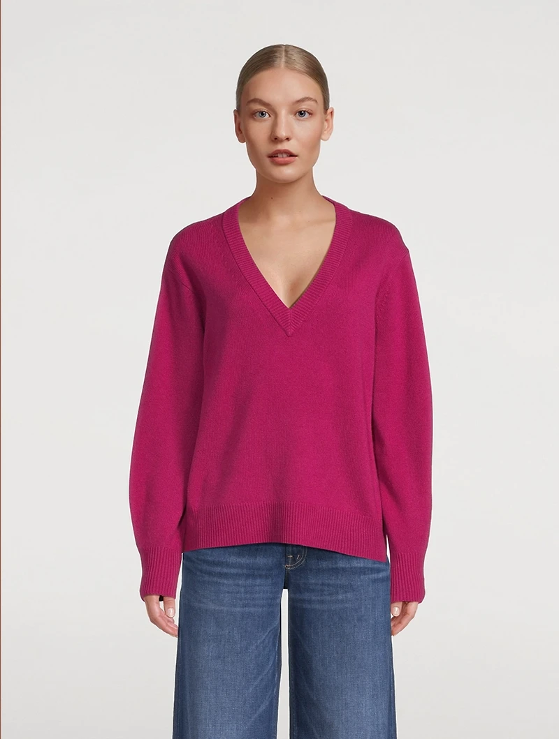 The V Cashmere Sweater