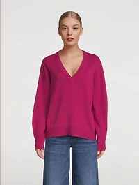 The V Cashmere Sweater