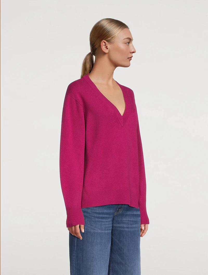 The V Cashmere Sweater