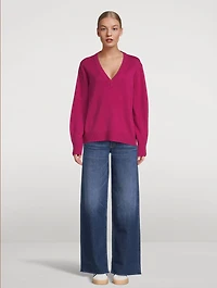 The V Cashmere Sweater