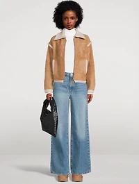 Grizzly Cashmere Bomber Jacket