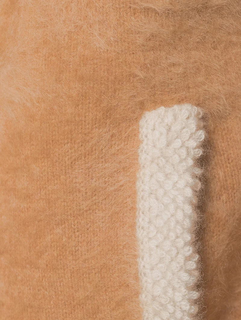 Grizzly Cashmere Bomber Jacket