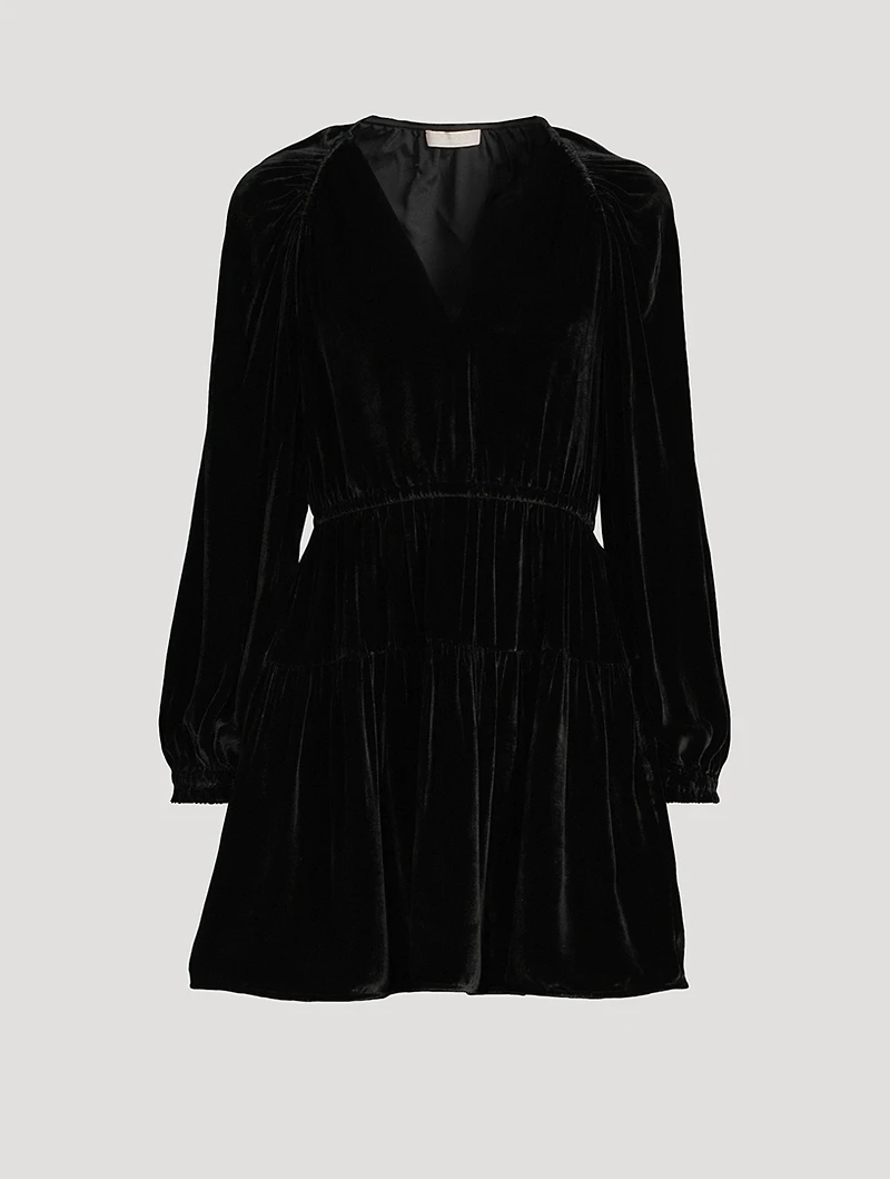 Audrey Velvet Mini Dress