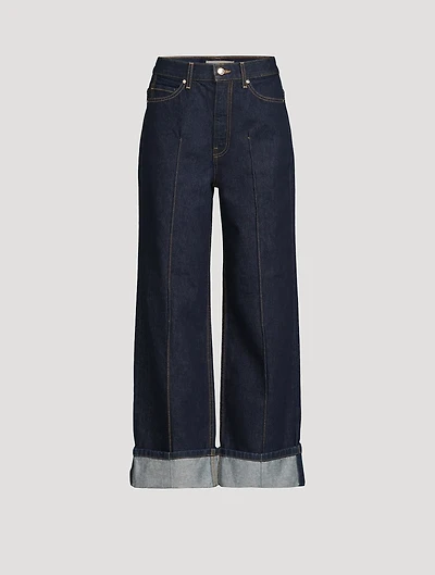 The Genevieve Wide-Leg Jeans
