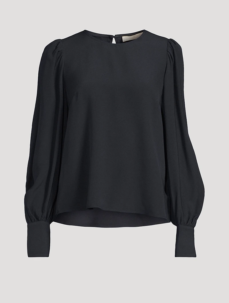 Lilliana Puff-Sleeve Blouse