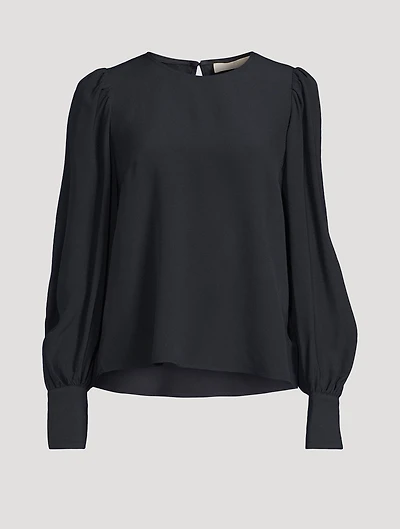 Lilliana Puff-Sleeve Blouse