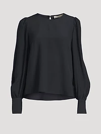 Lilliana Puff-Sleeve Blouse