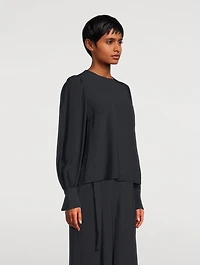 Lilliana Puff-Sleeve Blouse