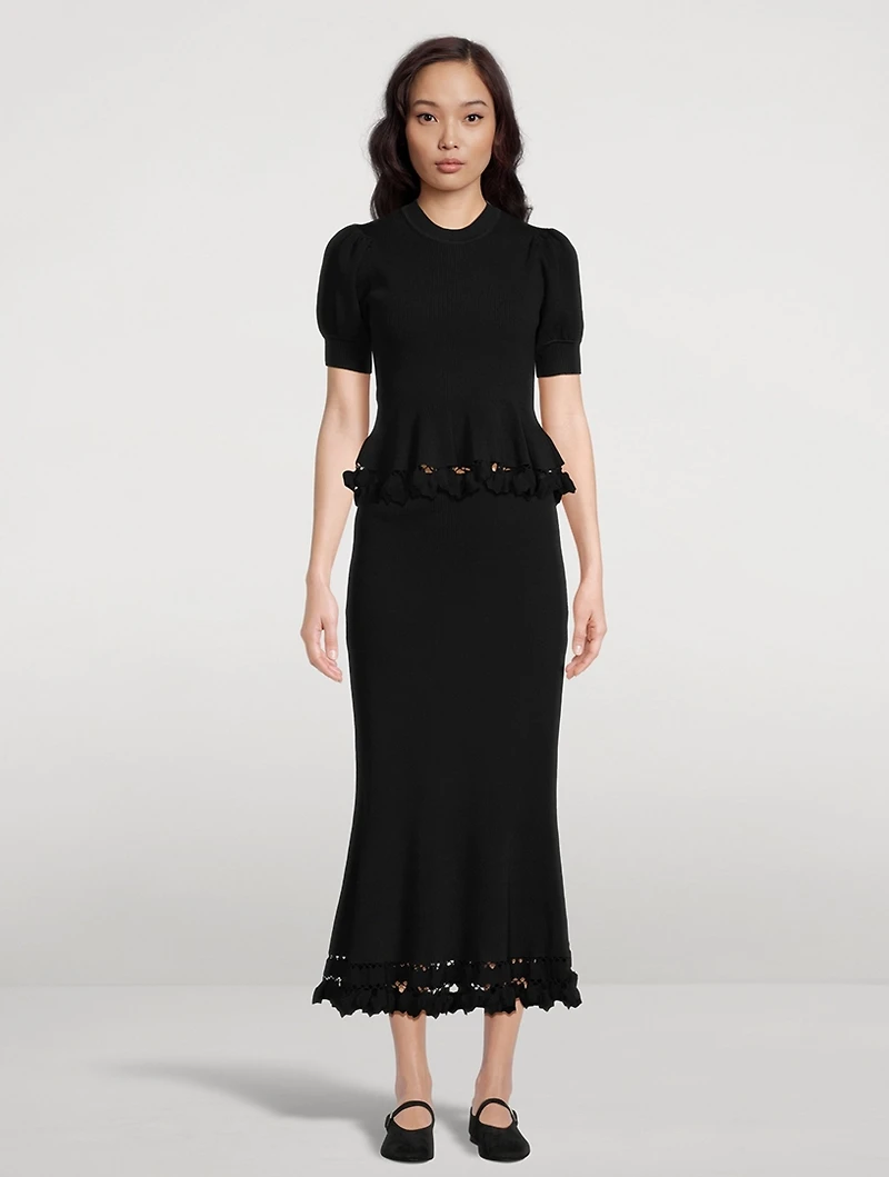 Ayla Knit Midi Skirt
