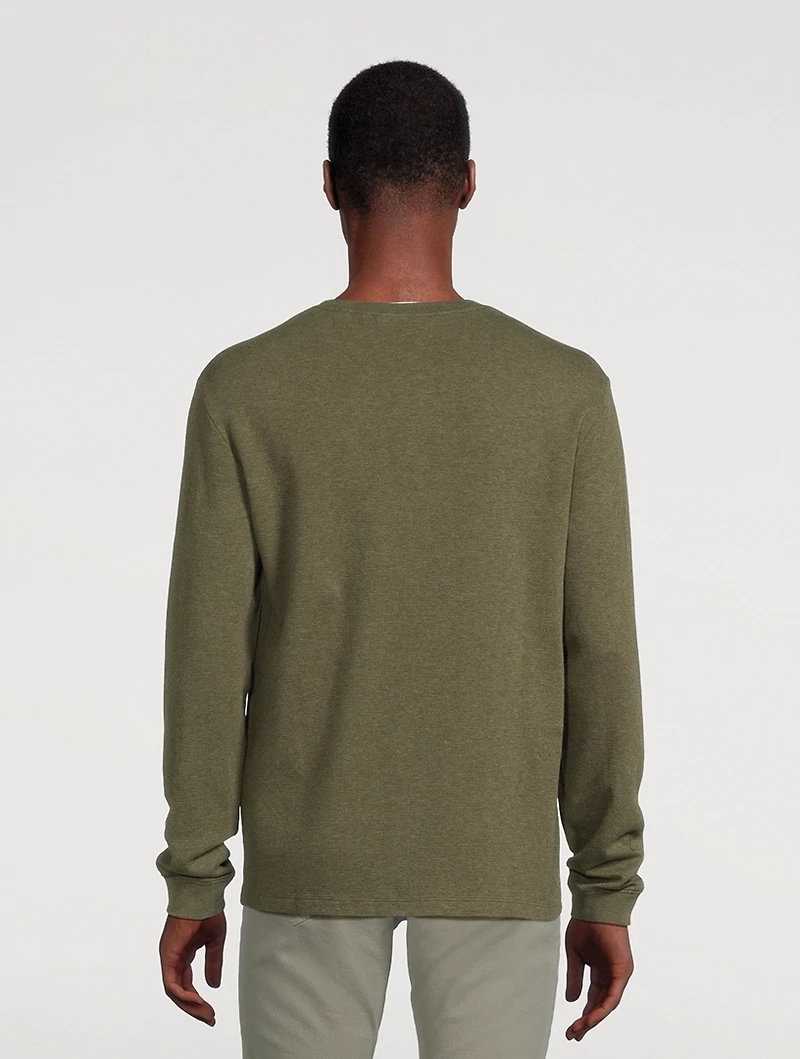 Duo Fold Cotton Henley
