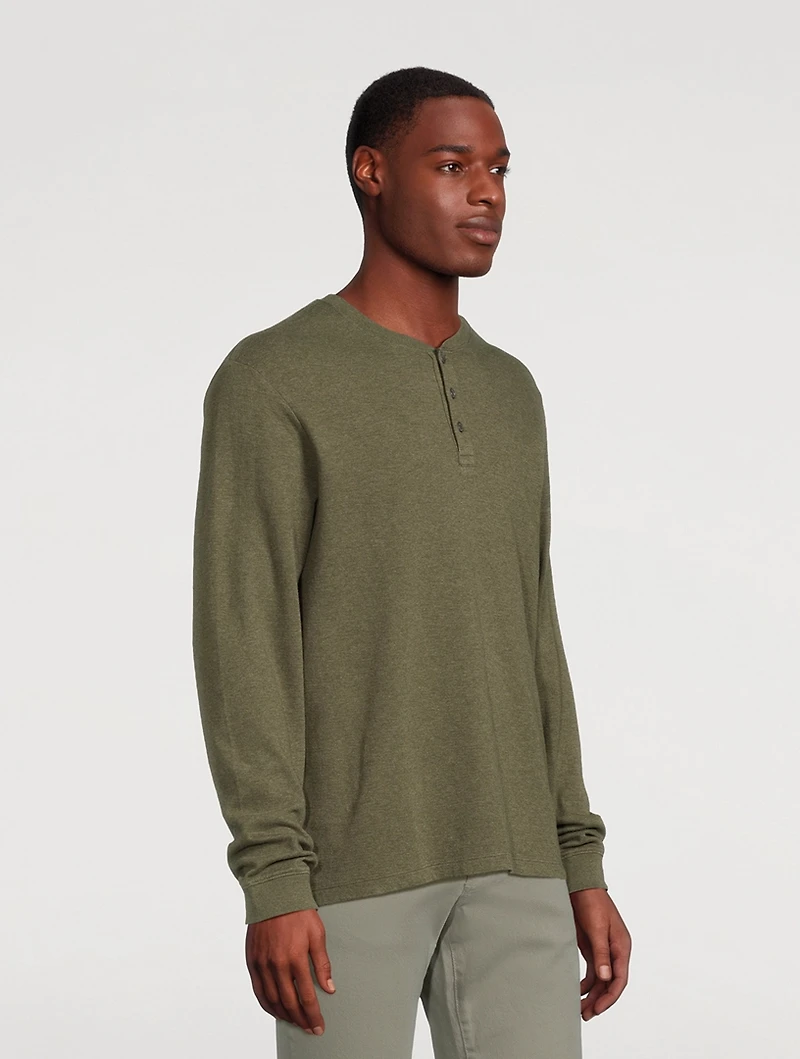 Duo Fold Cotton Henley