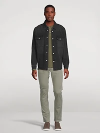 Duo Fold Cotton Henley
