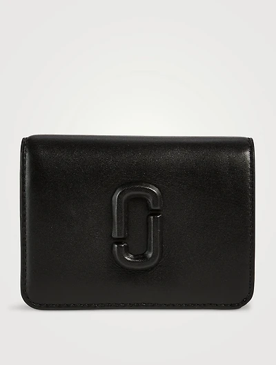 The Mini J Marc Leather Compact Wallet