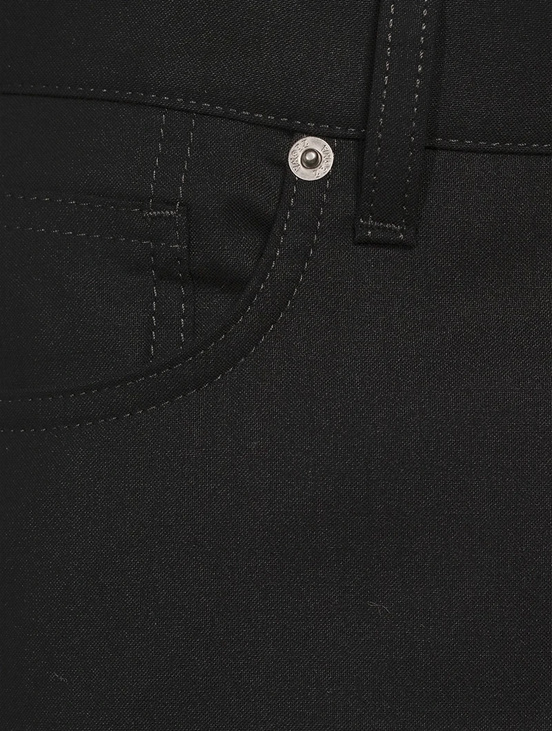 Wool Slim-Fit Pants
