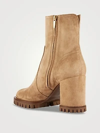 Timber Suede Lug-Sole Boots
