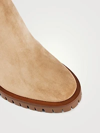 Timber Suede Lug-Sole Boots