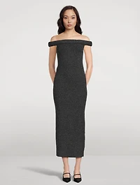 Off-The-Shoulder Maxi Dress