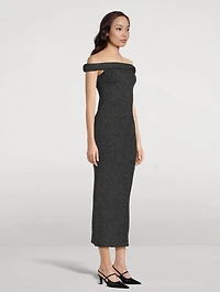 Off-The-Shoulder Maxi Dress