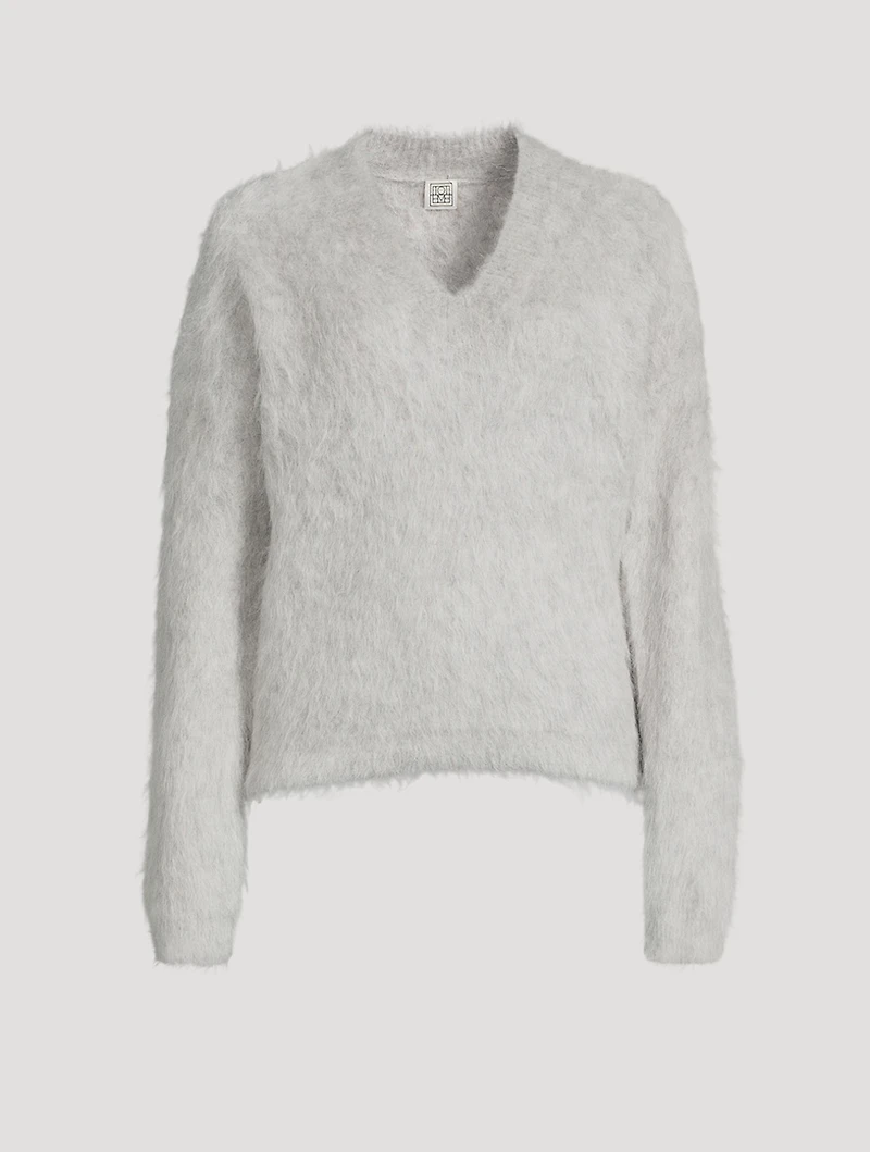 Petite Alpaca-Blend Sweater