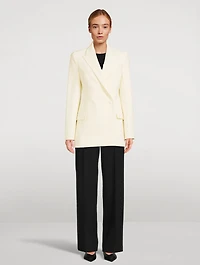 Wool-Blend Blazer