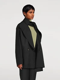 Wool Scarf Jacket