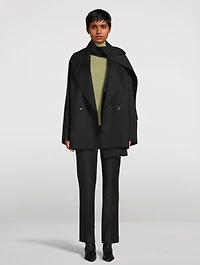 Wool Scarf Jacket