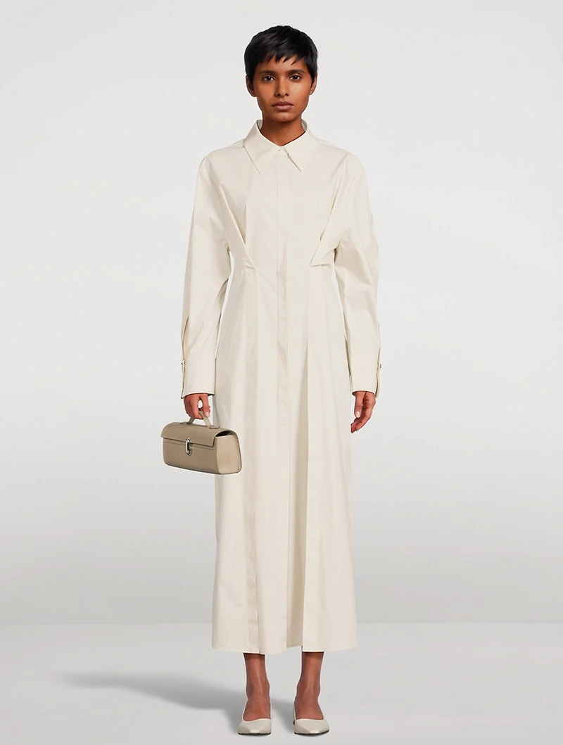 Poplin Shirt Dress
