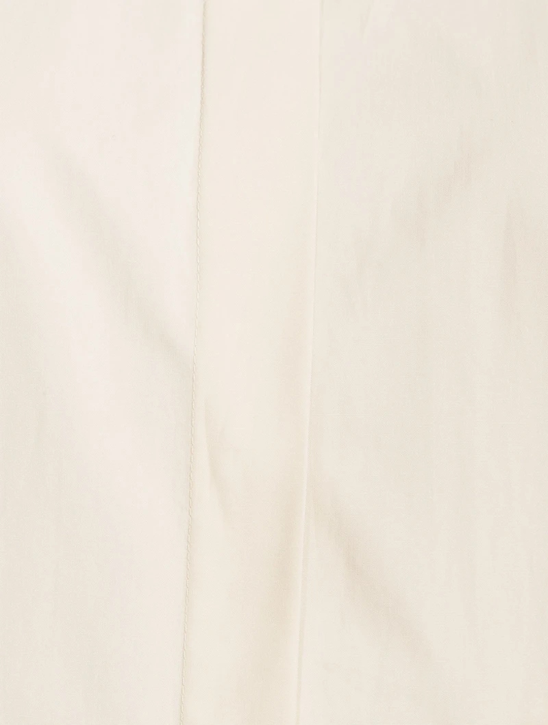 Poplin Shirt Dress