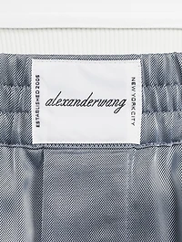 Shiny Cupro Logo Boxer Shorts