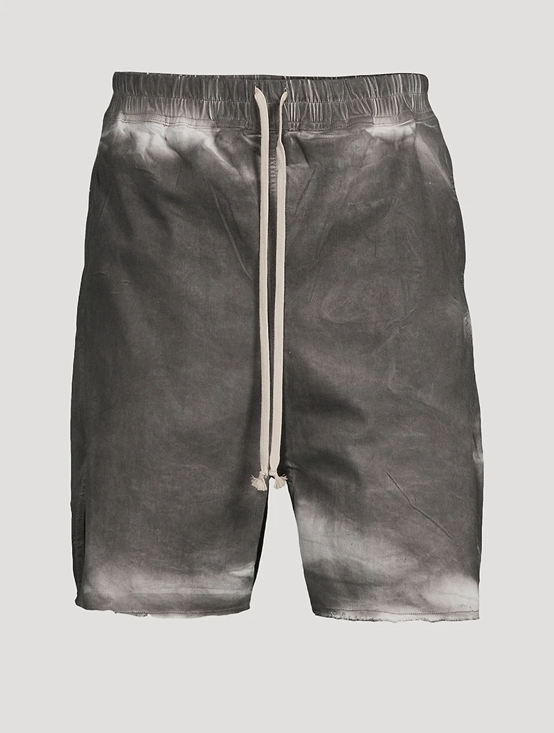 Denim Long Boxer Shorts