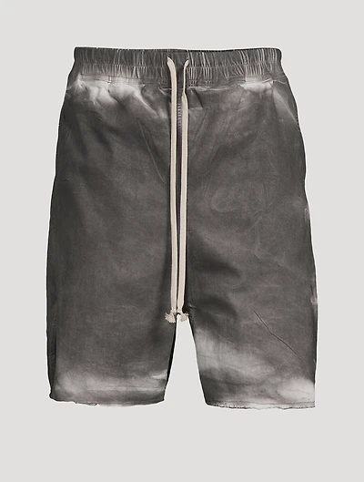 Denim Long Boxer Shorts