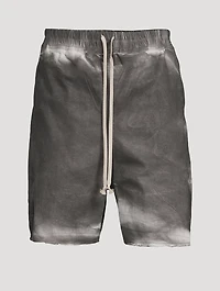 Denim Long Boxer Shorts