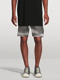 Denim Long Boxer Shorts